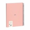 Notebook Milan 430 Pink A4 80 Sheets (3 Units)