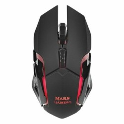 LED Gaming Mouse Mars Gaming MMW 3200 dpi Black