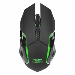 LED Gaming Mouse Mars Gaming MMW 3200 dpi Black