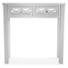 Hall Table with 2 Drawers Versa 1 Fir wood MDF Wood 25 x 78 x 78 cm