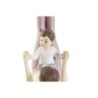 Decorative Figure DKD Home Decor Pink Yoga Scandi 15,5 x 6,5 x 17 cm