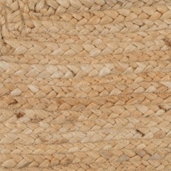 Carpet Natural White Jute 230 x 160 cm