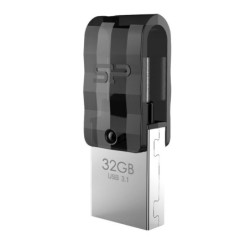 USB stick Silicon Power Mobile C31 Black/Silver 32 GB