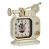 Table clock Camera Metal (10 x 28 x 25 cm)