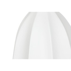 Vase Home ESPRIT White Fibreglass 34 x 34 x 100 cm