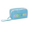 School Case Benetton Spring Sky blue 22 x 10 x 10 cm