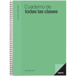 Diary Additio Teaching Notebook Multicolour A4 22,5 x 31 cm