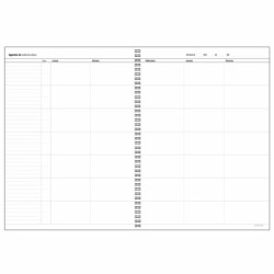 Diary Additio Teaching Notebook Multicolour A4 22,5 x 31 cm