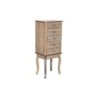 Jewellery Stand Home ESPRIT Natural Mirror MDF Wood 37 x 28 x 91,5 cm