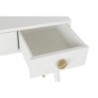 Console DKD Home Decor White Golden Fir MDF Wood 110 x 42,5 x 78 cm