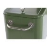 Portable Fridge DKD Home Decor 74 x 43 x 80 cm Steel Green polypropylene 56 L