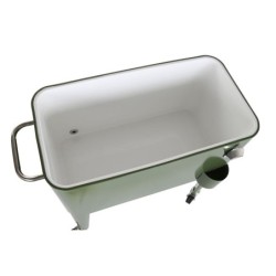 Portable Fridge DKD Home Decor 74 x 43 x 80 cm Steel Green polypropylene 56 L