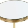 Side table DKD Home Decor Mirror Golden Brass (42,5 x 42,5 x 49 cm)