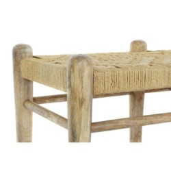 Bench DKD Home Decor 102 x 47 x 41 cm Rattan Mango wood