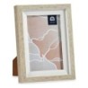 Photo frame 13,5 x 18,8 x 2 cm Crystal Beige White Plastic (6 Units)