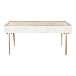 Centre Table Home ESPRIT Iron Mango wood 120 x 60 x 57 cm