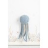 Fluffy toy Crochetts OCÉANO Blue White Octopus Jellyfish 40 x 95 x 8 cm 3 Pieces