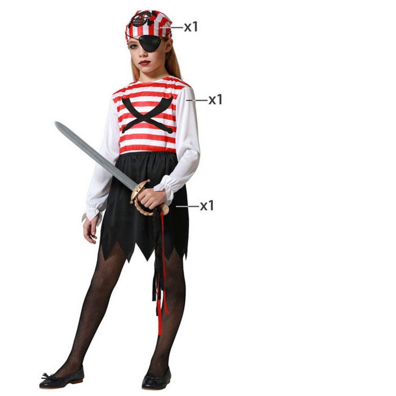 Costume for Children Pirate 10-12 Years