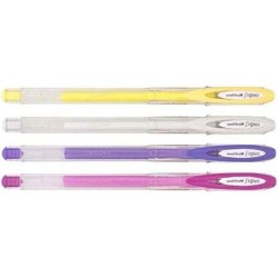 Set of Biros Uni-Ball Rollerball Signo Angelic Colour UM-120AC Multicolour 0,45 mm