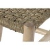 Bench Home ESPRIT Natural Jute Wood 120 x 35 x 45 cm