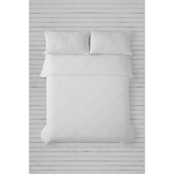 Duvet cover set Alexandra House Living Banús White Double 3 Pieces