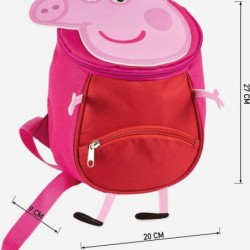 Child bag Peppa Pig 2100003394 Pink 9 x 20 x 27 cm