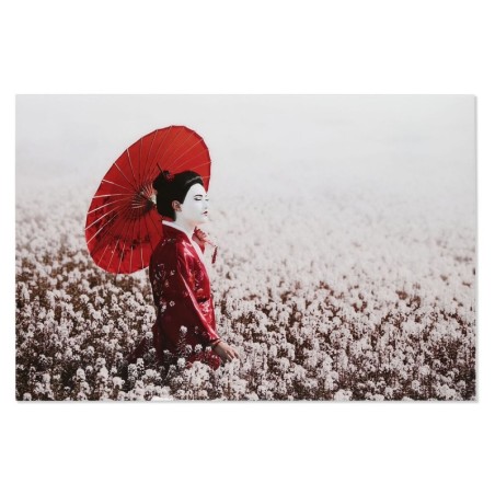 Painting Home ESPRIT Printed Geisha 150 x 0,04 x 100 cm