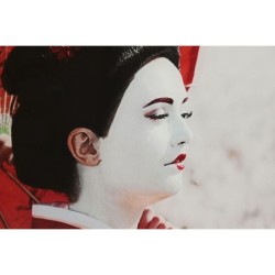 Painting Home ESPRIT Printed Geisha 150 x 0,04 x 100 cm