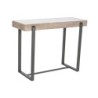 Console Home ESPRIT White Brown Grey Metal 100 x 39 x 75 cm