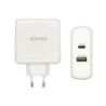 USB Wall Charger Aisens ASCH-2PD30QC-W White 48 W USB-C (1 Unit)