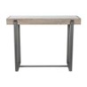 Console Home ESPRIT White Brown Grey Metal 100 x 39 x 75 cm