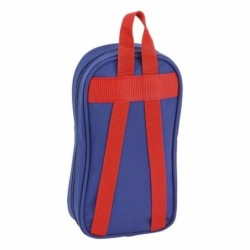 Backpack Pencil Case Atlético Madrid In blue Navy Blue 12 x 23 x 5 cm