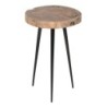 Set of 3 tables Natural Iron 40 x 38 x 62,3 cm (3 Units)