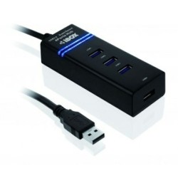 USB Hub Ibox IUH3FB Black