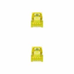 CAT 6a SFTP Cable NANOCABLE 10.20.1900-Y Yellow Grey 10 m