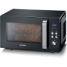 Microwave with Grill Severin 7763        25L 900 W Black