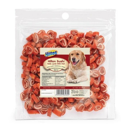 Dog Snack Hilton Sushi Rolls Lamb Cod 500 g