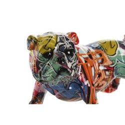 Decorative Figure Home ESPRIT Multicolour Dog 25,5 x 12 x 13,5 cm