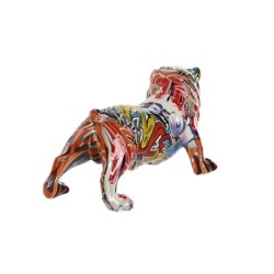 Decorative Figure Home ESPRIT Multicolour Dog 25,5 x 12 x 13,5 cm