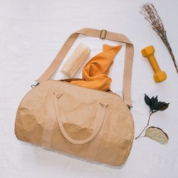 Sports Bag KSIX WeekendBag Brown Eco-friendly kraft paper