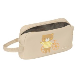 Thermal Lunchbox Safta Bear Beige 21.5 x 12 x 6.5 cm