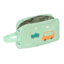 Thermal Lunchbox Safta Cars Green 21.5 x 12 x 6.5 cm