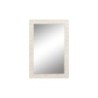 Wall mirror Home ESPRIT White Natural Mango wood Indian Man 94 x 3 x 140 cm