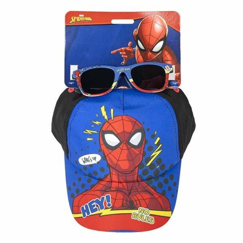 Set of cap and sunglasses Spider-Man Children's 2 Pieces