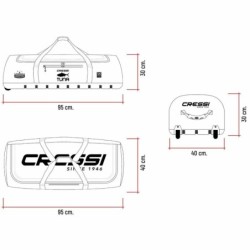 Sports bag Tuna Roll Cressi-Sub XUB976200 120 L