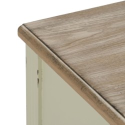 Nightstand Beige Natural Fir wood DMF 45 x 35 x 65 cm