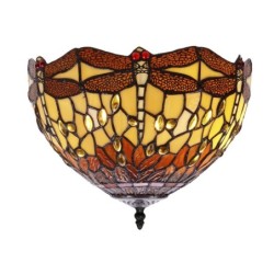 Ceiling Light Viro Belle Amber Amber Iron 60 W 30 x 25 x 30 cm