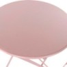 Table set with 2 chairs DKD Home Decor MB-177410 Pink 60 x 60 x 75 cm (3 pcs)