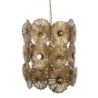 Ceiling Light 50 x 50 x 65 cm Golden Metal