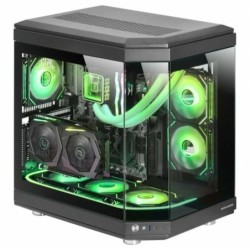 ATX Semi-tower Box Mars Gaming MC3T Black